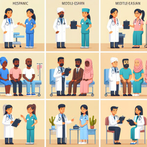 pacientes recibiendo atención medica