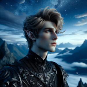 Caranthir-Ar-Fieniel from the Witcher uses magic to alter the st...