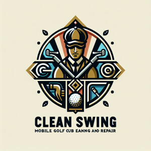 Design a sophisticated and modern logo for 'Clean Swing Mobile G...