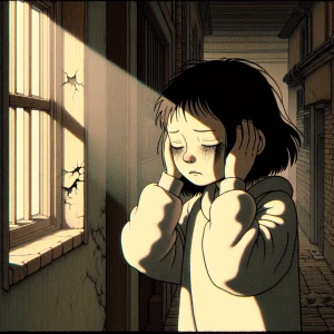 Nara woke up because the sun was shining through her bedroom win...