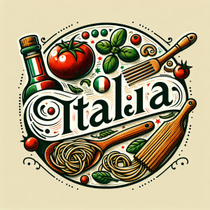 Logo for the Italian restaurant "Italia"