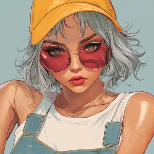 young, rebellious gta-style character. The character should have...
