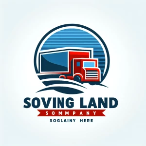 Create a professional cover image for a moving company, showcasi...