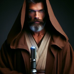 Chuck Norris as a Jedi