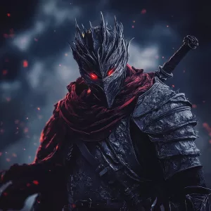 Dark souls style knight