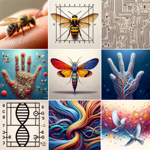 The golden ratio, Minimalist art Circuit, boards, circuitry, dia...