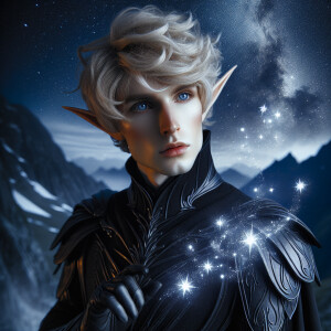 Caranthir-Ar-Fieniel from the Witcher uses magic to alter the st...