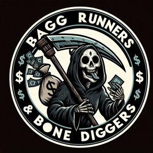 Design a circular logo featuring a cartoon character of a [sexy...