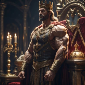 The muscular prince was showing off su pito vergon Que le presum...