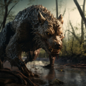 The rougarou is a monster from Cajun folklore. In the legend, th...