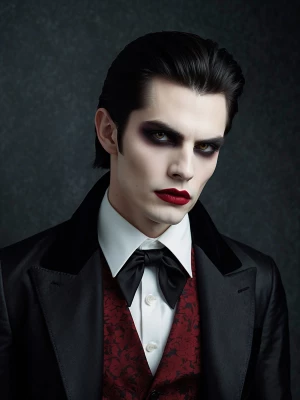 create a male vampire