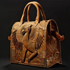 Sumerian Dragon Handbag of ancient astronauts.