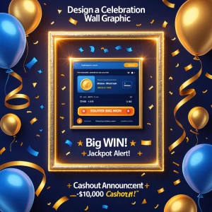 "Design a Celebration Wall Graphic"

- Background: Create a dy...