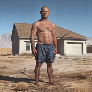 Create a photograph hyperrealistic digital image of Curtis Kowe,...