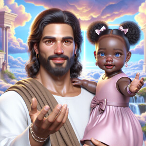 Create a 3D realistic artwork featuring the phrase 'Jesus Saves'...
