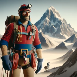 make an mounten climber stopmotion