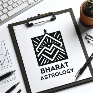 Квадрат с диагоналями и гранями как алмаз и текст логотипа bhara...