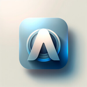 “Create a modern app icon for the Arc Browser that fits the iOS...