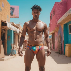 He definitely was fullynaike showing off his bulge andthtdic