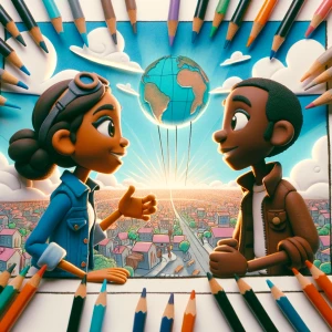 Create a 1-2 minute long Stop Motion Collage Animation
Must tal...