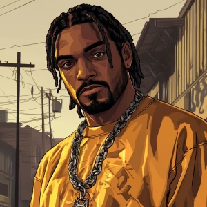 generate ponke meme in GTA style