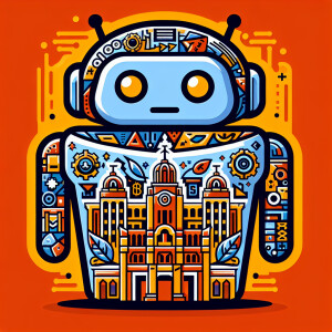 Сгенерируй аватарку для бота в котором есть chatgpt. Аватарка до...