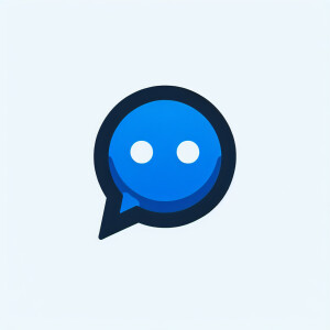 WhatsApp blue icon