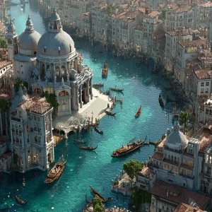 What if Venice had sunk at the height of its power and adapted —...