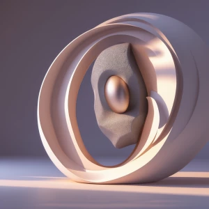 Generate an AI image with smooth textures, shadows, and lighting...