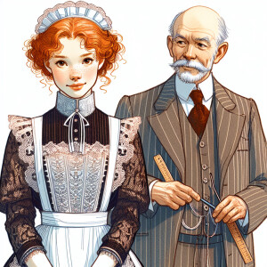 Beautiful ginger haired, faired skinned female, petite, shy, tim...