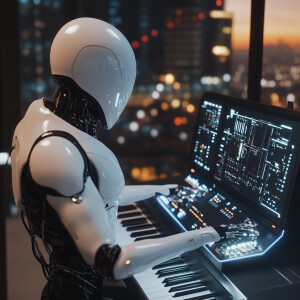 “An AI music man who crafts songs for people with their prompt