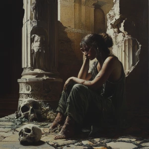 In the style of Acéphale art