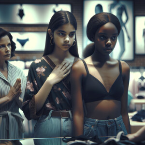 18tween girls harassed at mall swimsuit