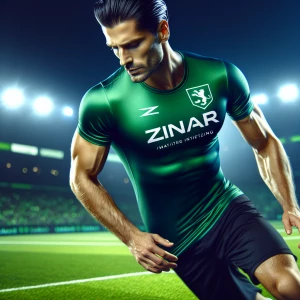 Make video add of Zinar brand T Shirt wearing by Ronaldo