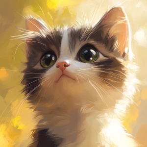 generate cute cat please,The image should be based on the main c...