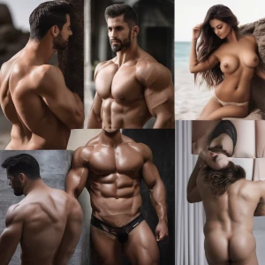 Carloss y Ramón desnudos piel con piel disfrutando sin importar...