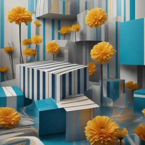 Illustration of abstract art in the picture are areas containing...