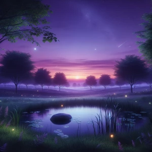 Create an image of silence