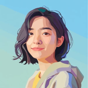 Generate carton style photo1 for AI Assistant assistant. Charact...