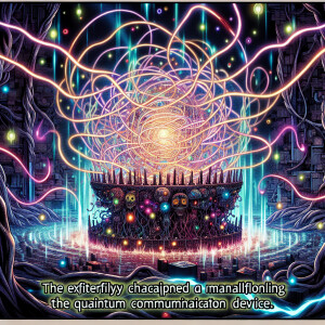 A horrifically malfunctioning quantum communication device, its...