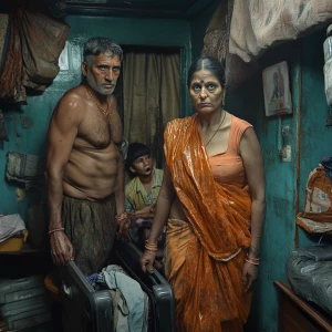 Photorealism,a 54-year-old Gujarati mother who works as a housem...