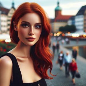 charlote byi german redhead figures