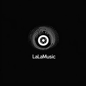 Create a logo for "LaLaMusic" an AI music creation service, that...