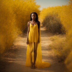 beautiful slender South African girl, 25 years old, wearing a tr...