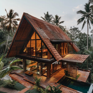 Green building for Kerala, sustainability post for Instagram