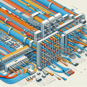 Схема структурированной кабельной системы