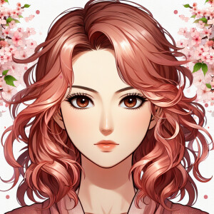 The daughter of Sakura Haruno and Ichigo Kurosaki. Beautiful Kun...