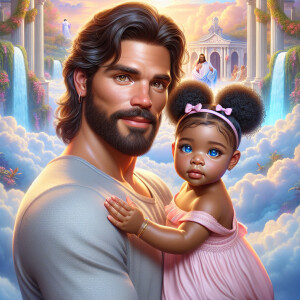 Create a 3D realistic artwork featuring the phrase 'Jesus Saves'...