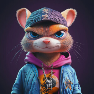 Animated jerky 3d character, a (ACTOR NAME) in the style of (ACT...