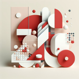 Red and white